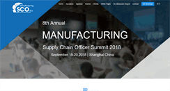 Desktop Screenshot of manufacturing.sco-summit.com
